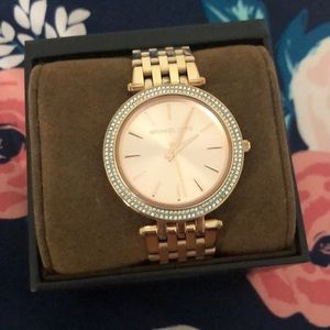 Michael Kors rose gold watch